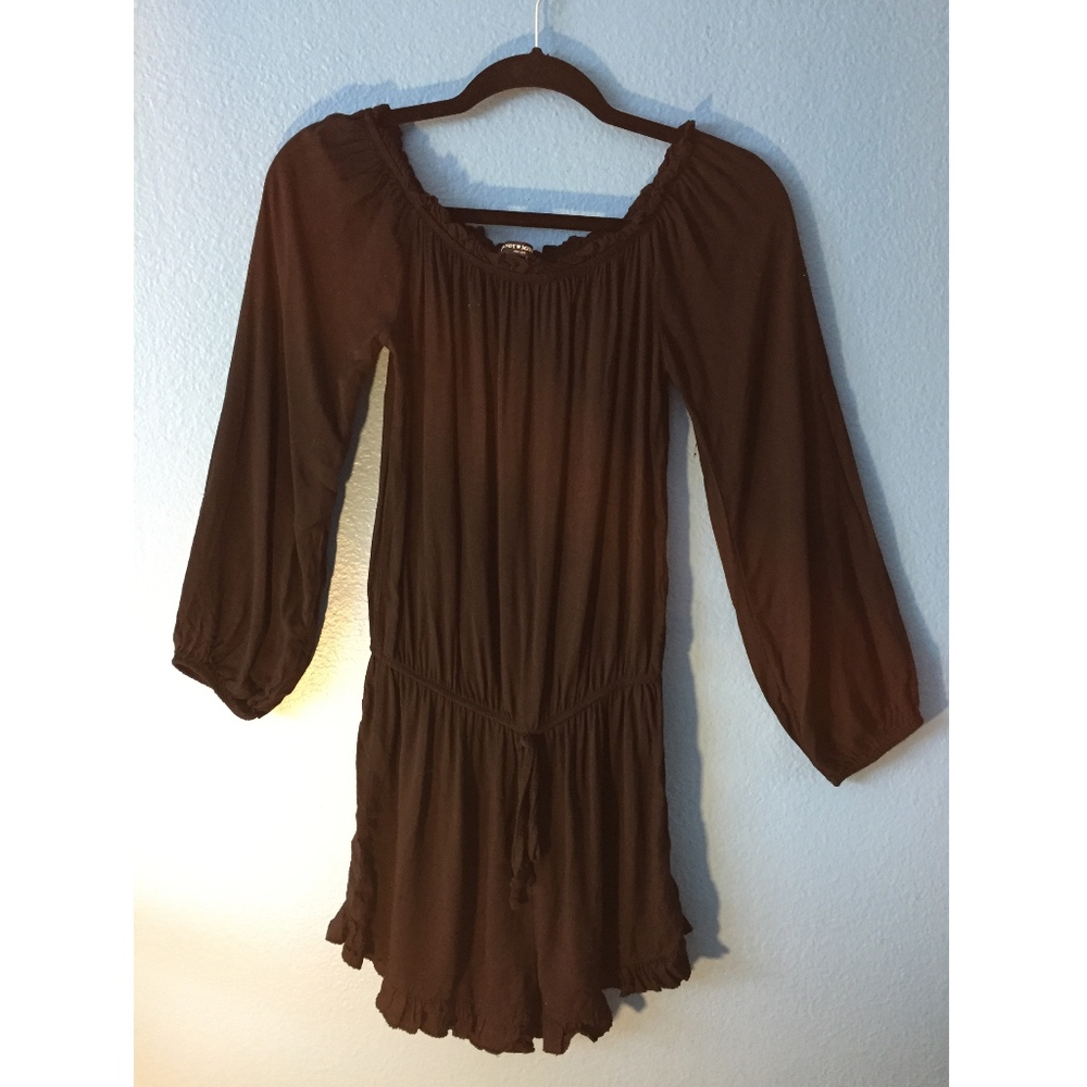 Brandy Melville Black Romper